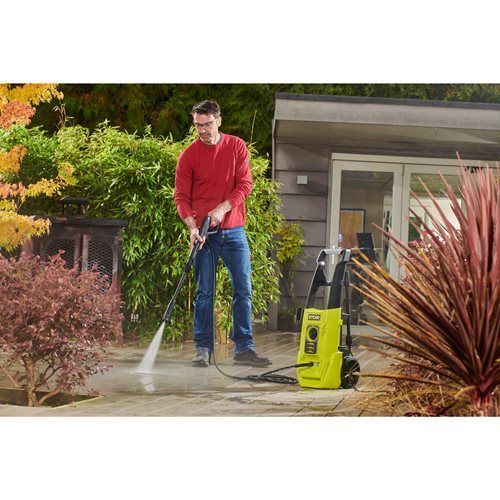 Минимойка высокого давления Ryobi RY120PWA 1600Вт 120бар 420л/ч шланг 5м 8.14кг 5133005367 фото