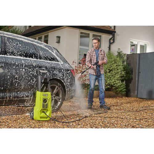 Минимойка высокого давления Ryobi RY120PWA 1600Вт 120бар 420л/ч шланг 5м 8.14кг 5133005367 фото