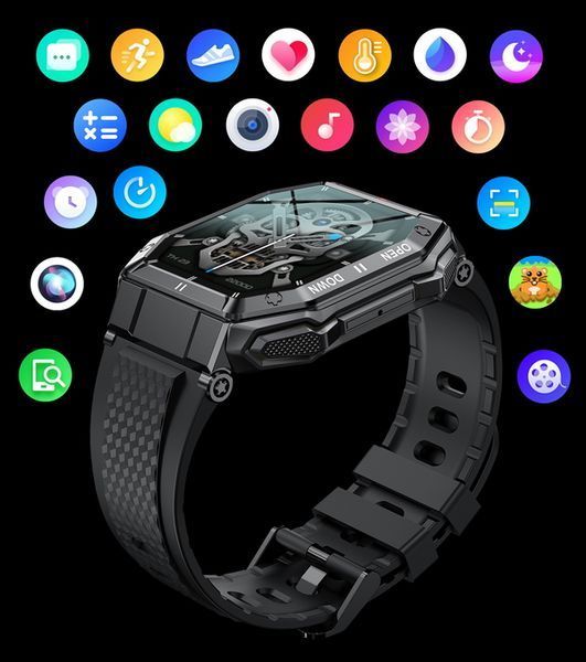 Смарт-часы Smart Everest Black 5123 фото