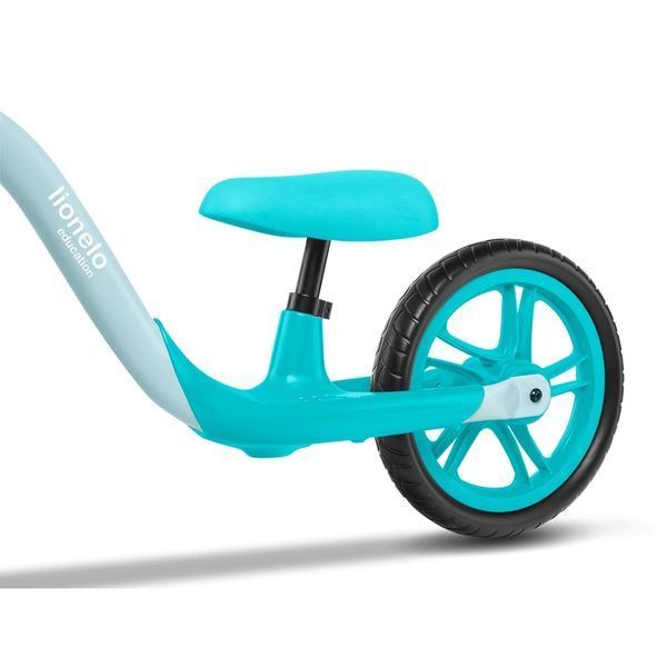 Беговел Lionelo Alex Turquoise (Бирюзовый) &mdash; Детский велобег от 2 лет, колеса EVA 12" 21201445 фото