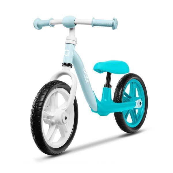 Беговел Lionelo Alex Turquoise (Бирюзовый) &mdash; Детский велобег от 2 лет, колеса EVA 12" 21201445 фото