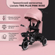 Детский трехколесный велосипед Lionelo TRIS PLUS PINK ROSE 82404602 фото 1