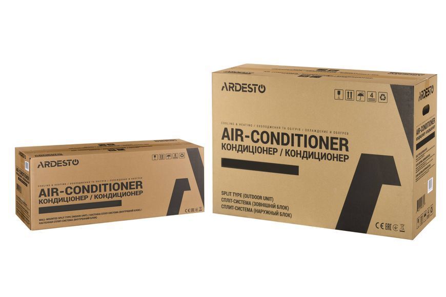 Кондиціонер ARDESTO ACM-24INV-R32-WF-AG-S, 70 м2, інвертор, A++/A+, до -15&deg;С, Wi-Fi, R32, білий ACM-24INV-R32-WF-AG-S фото