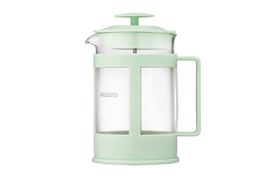 Френч-пресс ARDESTO Fresh, 800 мл, бежевый, пластик, стекло AR1008LGB фото