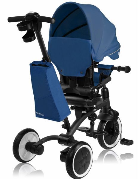 Детский трехколесный велосипед Lionelo TRIS PLUS BLUE DENIM 82405714 фото