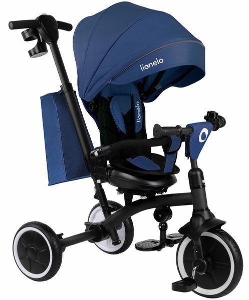 Детский трехколесный велосипед Lionelo TRIS PLUS BLUE DENIM 82405714 фото