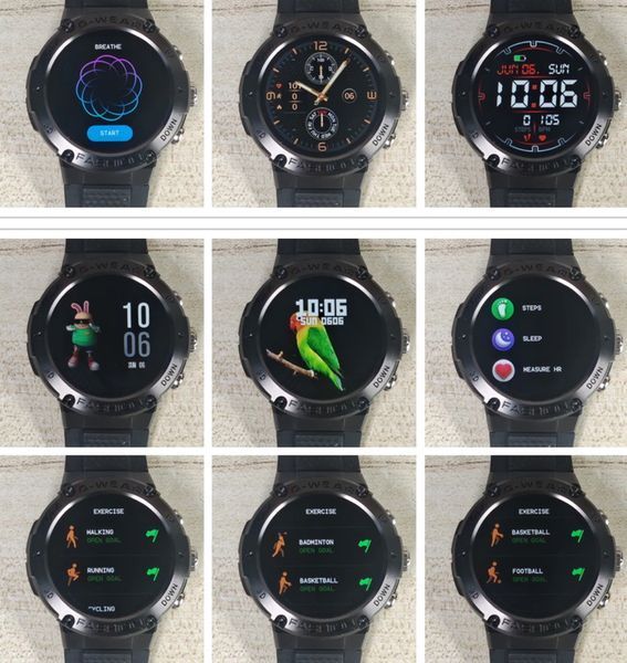 Смарт-часы Smart Sport G-Wear Black 5124 фото