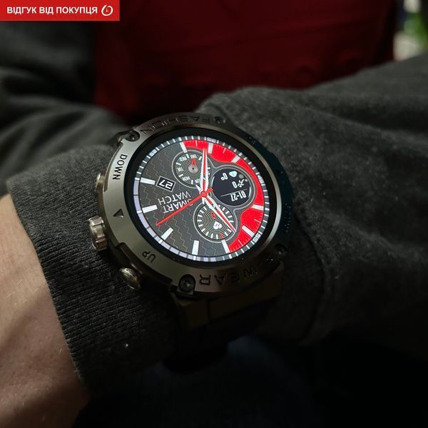 Смарт-часы Smart Sport G-Wear Black 5124 фото