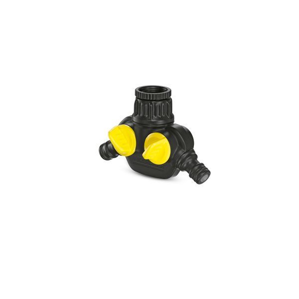 Распределитель для полива Karcher, 3/4", 1/2", разделитель двухканальный 2.645-199.0 фото