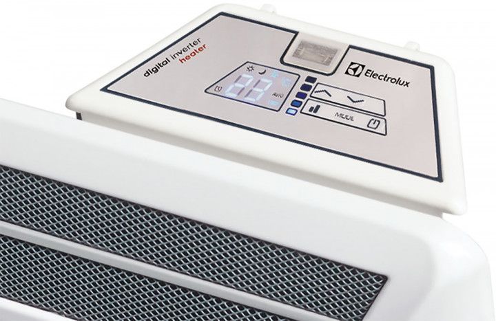 Конвектор електричний Electrolux AirGate Digital Inverter ECH/AGI-1500 1.5 кВт, 15 м2, закритий нагрівальний елемент, IP24, інверторний блок керування ECH/AGI-1500 фото