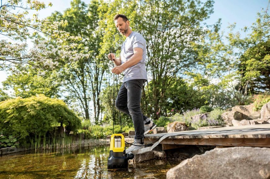 Насос дренажный Karcher SP 22.000 Dirt 750Вт 22Куб&bull;ч высота 8м глубина 7м 6.67кг 1.645-851.0 фото