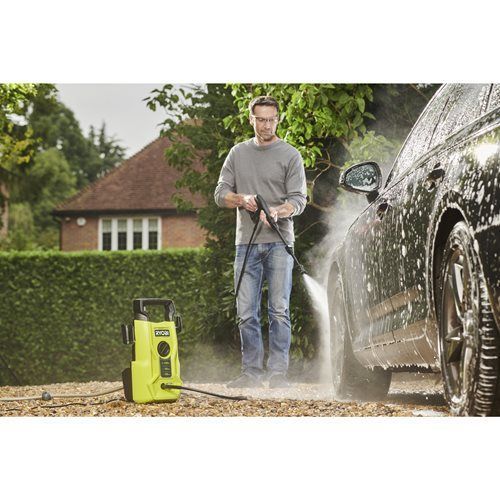 Минимойка высокого давления Ryobi RY100PWA 1400Вт 100бар 390л/ч шланг 5м 5.6кг 5133005363 фото