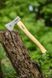Сокира універсальна Neo Tools Bushcraft руків'я ясень 34.5см 400г шкіряний чохол 63-119 фото 2