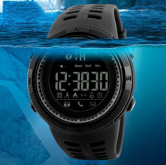 Смарт-годинник Smart Skmei Clever 1250 Black 1250 фото