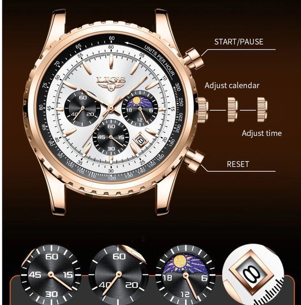 Годинник Lige Bomond 1432 фото