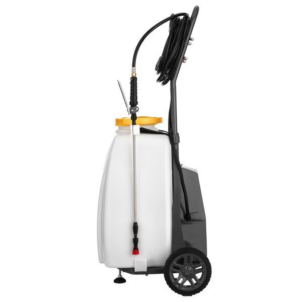 Опрыскиватель аккумуляторный 2E AquaSpray 40LR 40л 12В 1х12А&middot;час 7бар 6л&middot;мин 14.5кг вольтметр колеса шланг 15м 2E-40LWBS15 фото