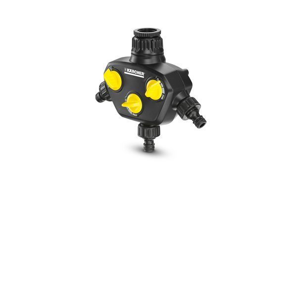 Распределитель для полива Karcher, 3/4", 1", разделитель трехканальный 2.645-200.0 фото