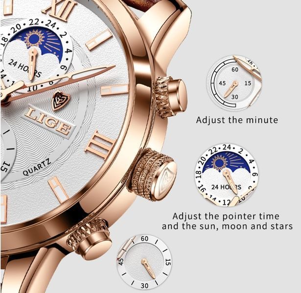 Годинник Lige Signature 8104 фото