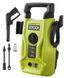 Минимойка высокого давления Ryobi RY100PWA 1400Вт 100бар 390л/ч шланг 5м 5.6кг 5133005363 фото 1