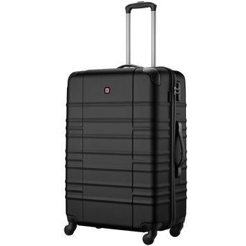 Чемодан Wenger Amplar, большой, пластик, 4 колеса, черный 653140 фото