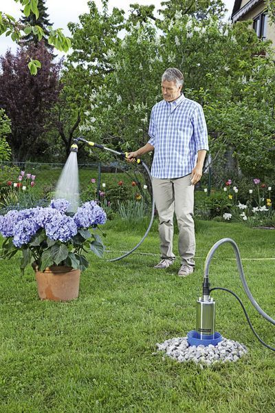 Скважинный насос Karcher ВР 4 Deep Well, 700 Вт, 4600 л/ч, 43 м, 4.3 бар, 12 м, 150 мм, 35 &deg;C, G1, 7.14 кг 1.645-421.0 фото