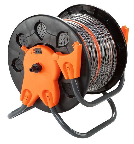 Котушка для шланга на підставці Neo Tools 60м 1/2" 20м 3/4" 15-791 фото