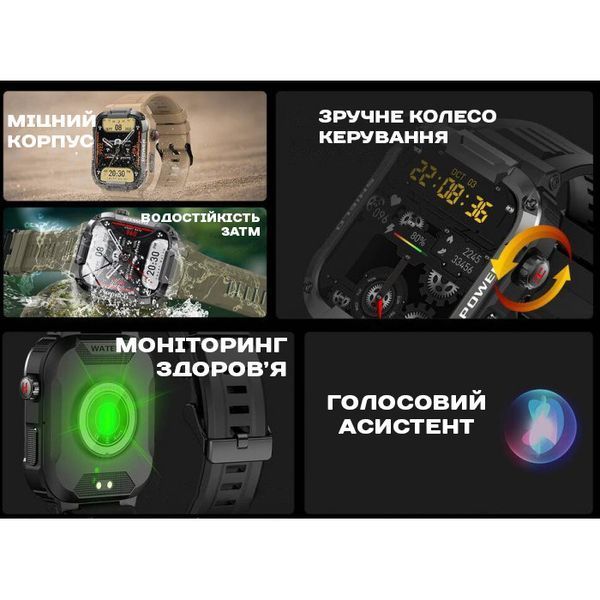 Смарт-годинник Smart Western Nano Black 1172 фото