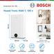 Водонагреватель электрический плоский слим BOSCH Tronic 4500, 100л, 1.5кВт, универсальный монтаж, электронное управление, B, белый 7736507299 фото 2