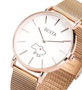 Часы Besta Love UA Rosegold 1617 фото