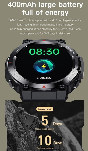 Смарт-часы Smart Profit AK+ Black 5125 фото