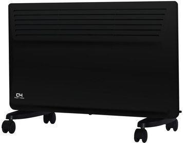 Конвектор Cooper&Hunter, 20м2, 1500Вт, механічне управління, закритий нагрівальний елемент, чорний CH-1500MD фото