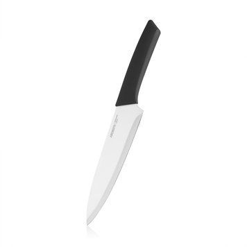 Кухонний ніж кухарський ARDESTO Gemini Gourmet, 20см, нержавіюча сталь, пластик, чорний AR2131SB фото