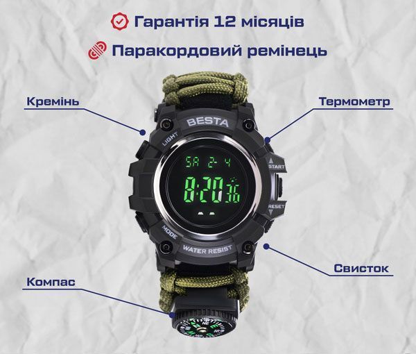 Часы Besta Tactical 1520 фото