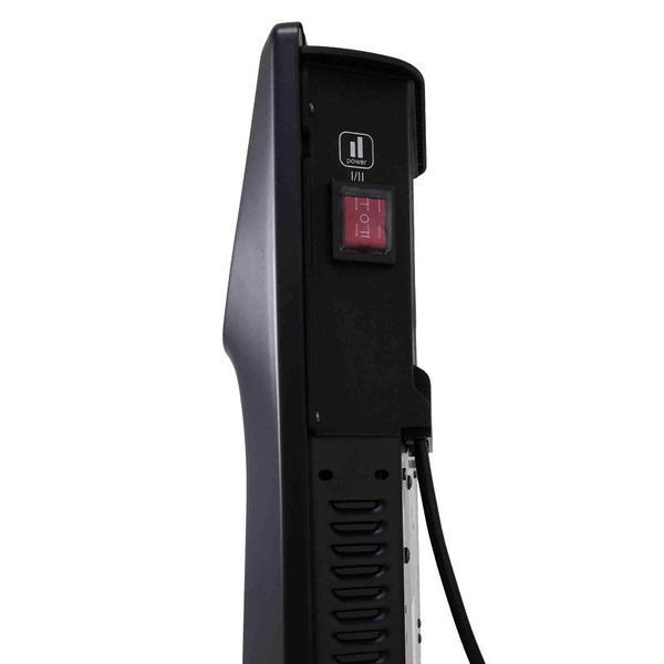 Конвектор Cooper&Hunter, 20м2, 1500Вт, механічне управління, закритий нагрівальний елемент, чорний CH-1500MD фото