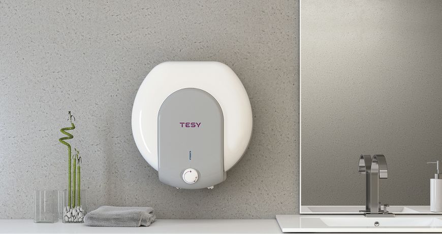 Водонагреватель электрический Tesy Bilight Compact 10A GCA 1020 L52 RC, 10л, 2кВт, монтаж над мойкой, механическое управление, A, белый 304138 фото