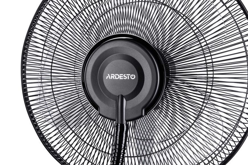 Вентилятор напольный ARDESTO, 47см, 100Вт, пульт ДУ, дисплей, с увлажнением, черно-серый FNM-X2S фото