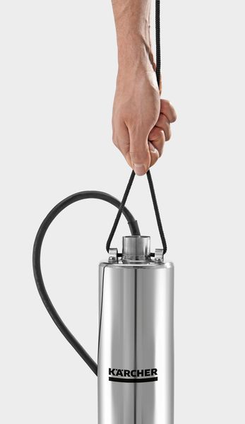 Скважинный насос Karcher ВР 6 Deep Well, 1000 Вт, 5000 л/ч, 55 м, 5.5 бар, 27 м, 150 мм, 35 &deg;C, G1, 8.05 кг 1.645-422.0 фото