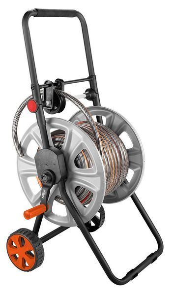 Котушка для шланга на колесах Neo Tools 60м 1/2" 20м 3/4" 15-792 фото