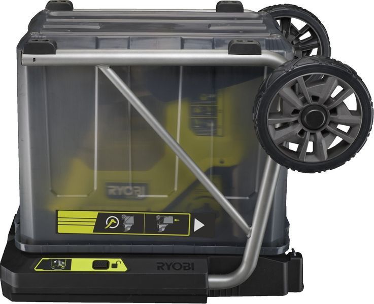 Подрібнювач садовий акумуляторний Ryobi Max Power RY36SHX40-0 36В 40мм 55л 18кг (без АКБ та ЗУ) фреза низькошумний 5133005451 фото