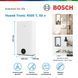 Водонагреватель электрический плоский слим BOSCH Tronic 4500, 50л, 1.5кВт, универсальный монтаж, электронное управление, B, белый 7736507296 фото 3