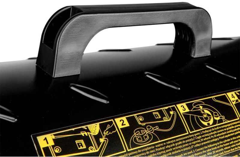 Тепловая пушка газовая Neo Tools, 15кВт, 150м кв, 580м куб/час, черный 90-083 фото