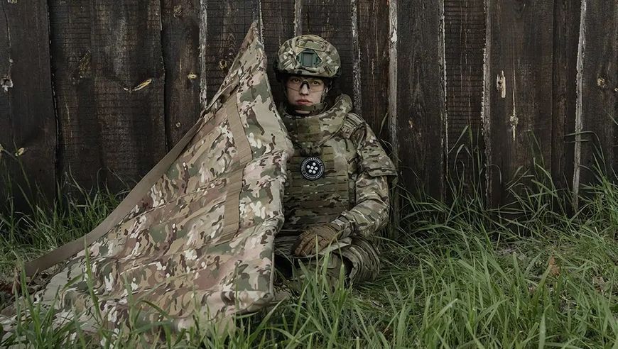 Бронеодеяло Плашта Ukrainian Armor, класс защиты ДСТУ 1, камуфляж BBL1M фото