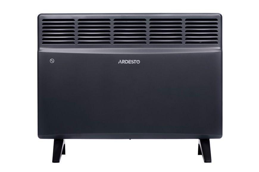 Конвектор ARDESTO електричний CH-1500MCA, 1500 Вт, 15 м2, закритий нагрівальний елемент, IP24, механічне керування, антрацит матовий CH-1500MCA фото