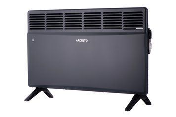 Конвектор ARDESTO електричний CH-2000MCA, 2000 Вт, 20 м2, закритий нагрівальний елемент, IP24, механічне керування, антрацит матовий CH-2000MCA фото