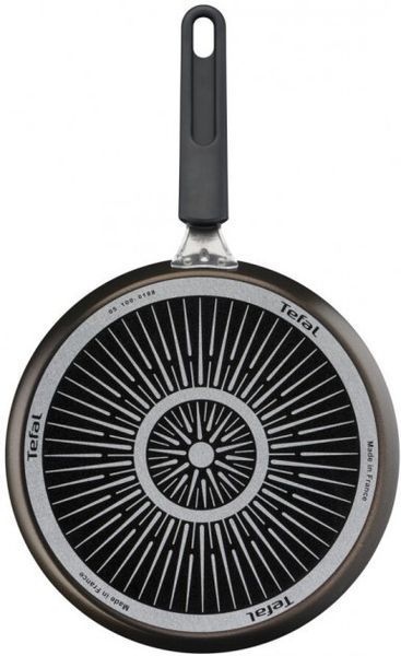 Сковорода для млинців XL Tefal Intense, 25см, алюміній, чорний C3841053 фото Сковорода для млинців XL Tefal Intense, 25см, алюміній, чорний C3841053 фото