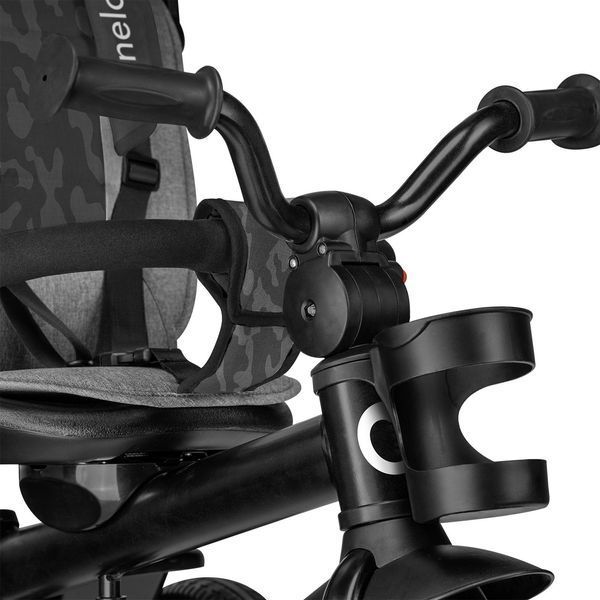 Детский трехколесный велосипед Lionelo HAARI Stone Grey 3в1 с родительской ручкой и поворотным сиденьем 21201459 фото