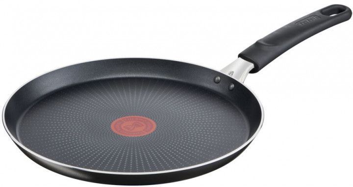 Сковорода для млинців XL Tefal Intense, 25см, алюміній, чорний C3841053 фото Сковорода для млинців XL Tefal Intense, 25см, алюміній, чорний C3841053 фото