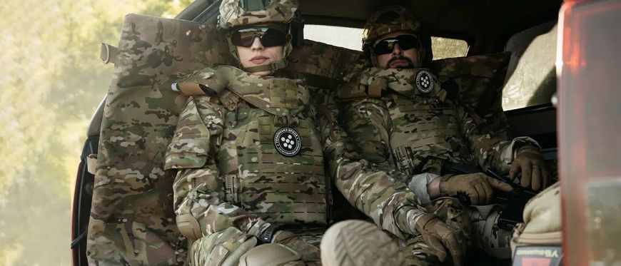 Бронековдра Плашта Ukrainian Armor, клас захисту ДСТУ 2, камуфляж BBL2M фото