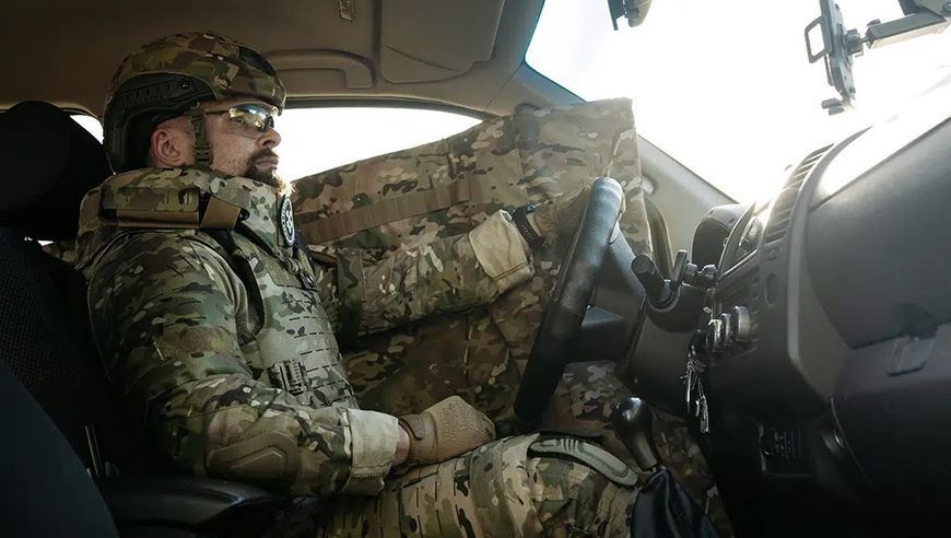 Бронековдра Плашта Ukrainian Armor, клас захисту ДСТУ 2, камуфляж BBL2M фото