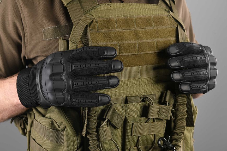 Перчатки тактические 2E Tactical Sensor Touch S, черные 2E-MILGLTOUCH-S-BK фото